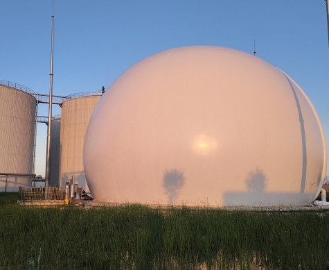 How Much Does a Double Membrane Gas Holder Cost?